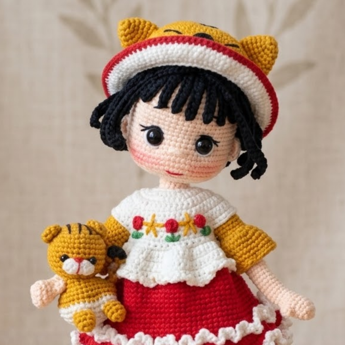 Crochet Muneca Olnbkobaya Doll Pattern