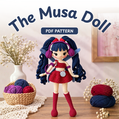 Crochet Musa Amigurumi Doll Pattern