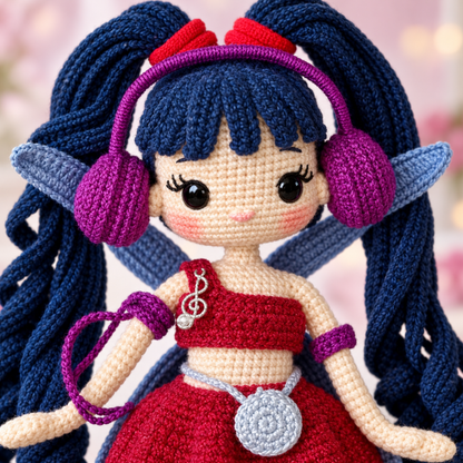 Crochet Musa Amigurumi Doll Pattern