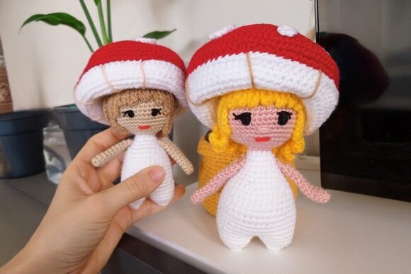 2 in 1 Mushroom Inside a Pot Crochet Pattern