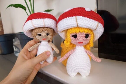 2 in 1 Mushroom Inside a Pot Crochet Pattern
