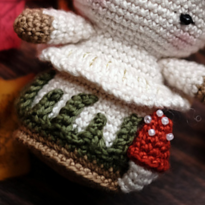 Crochet Mushroom Pixie Autumn Amigurumi Pattern