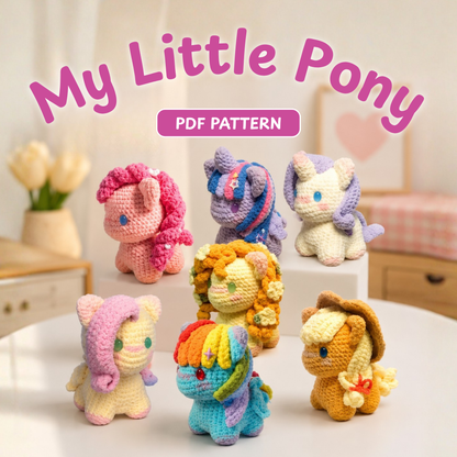 Crochet Pony Amigurumi Pattern