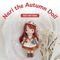 Crochet Nari the Autumn Doll Pattern