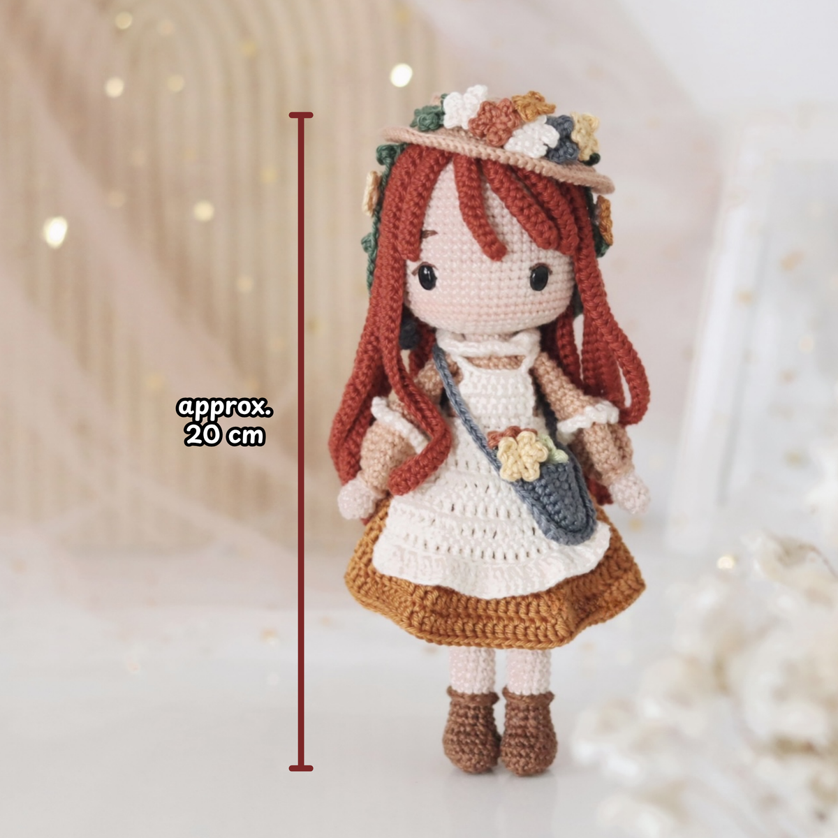 Crochet Nari the Autumn Doll Pattern