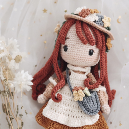 Crochet Nari the Autumn Doll Pattern