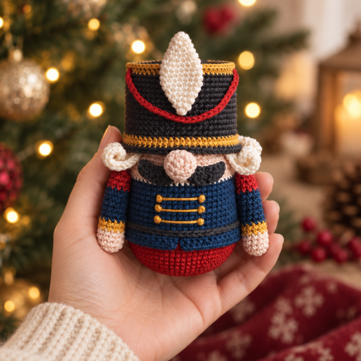 Crochet Nutcracker Gnome Pattern