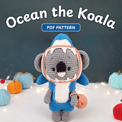 Crochet Ocean the Koala Pattern