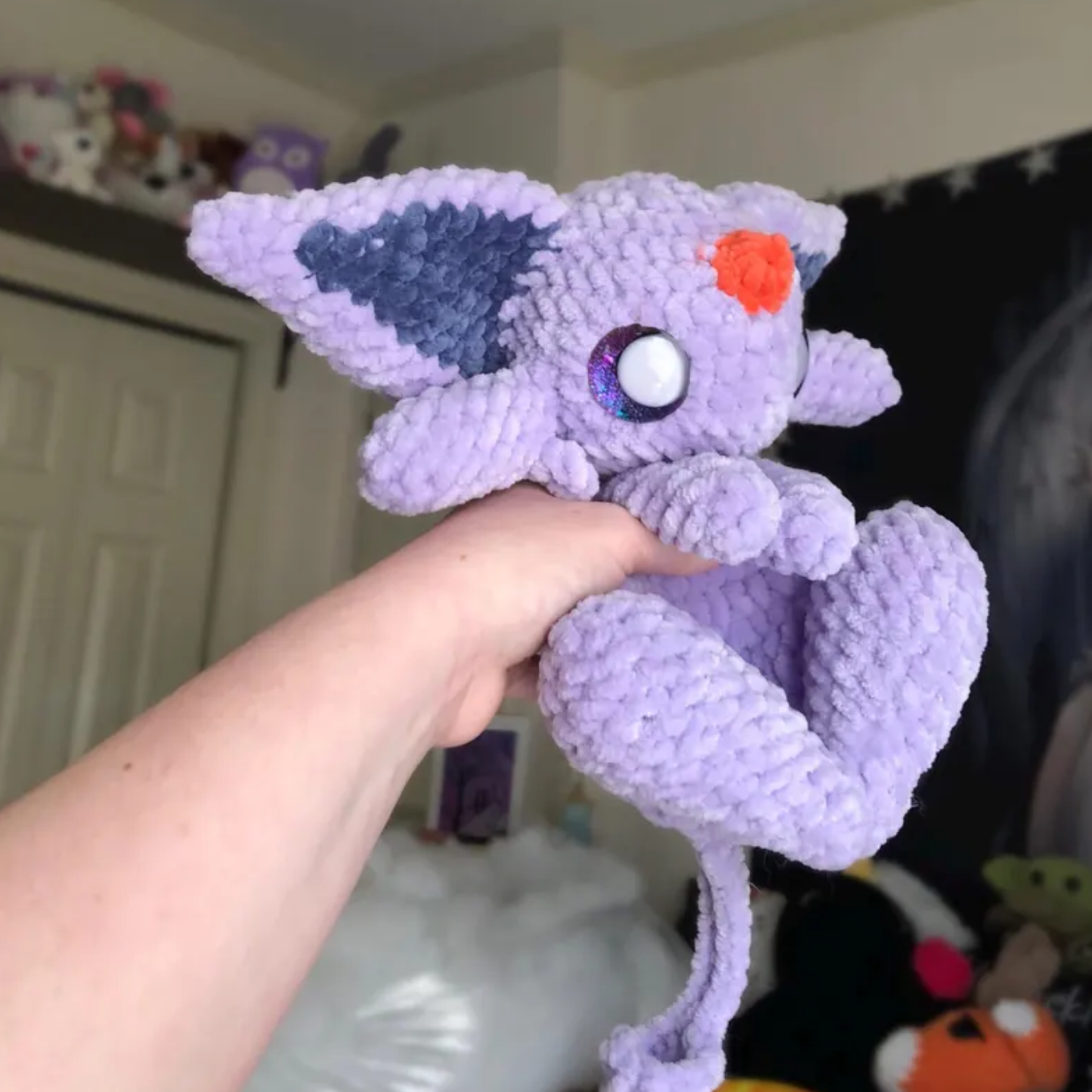 Crochet Espeon Amigurumi Pattern