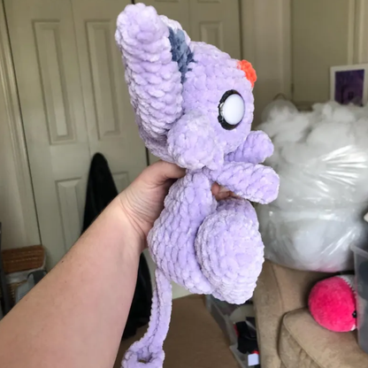Crochet Espeon Amigurumi Pattern