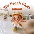 Crochet Peach Blush Chibi Doll Pattern