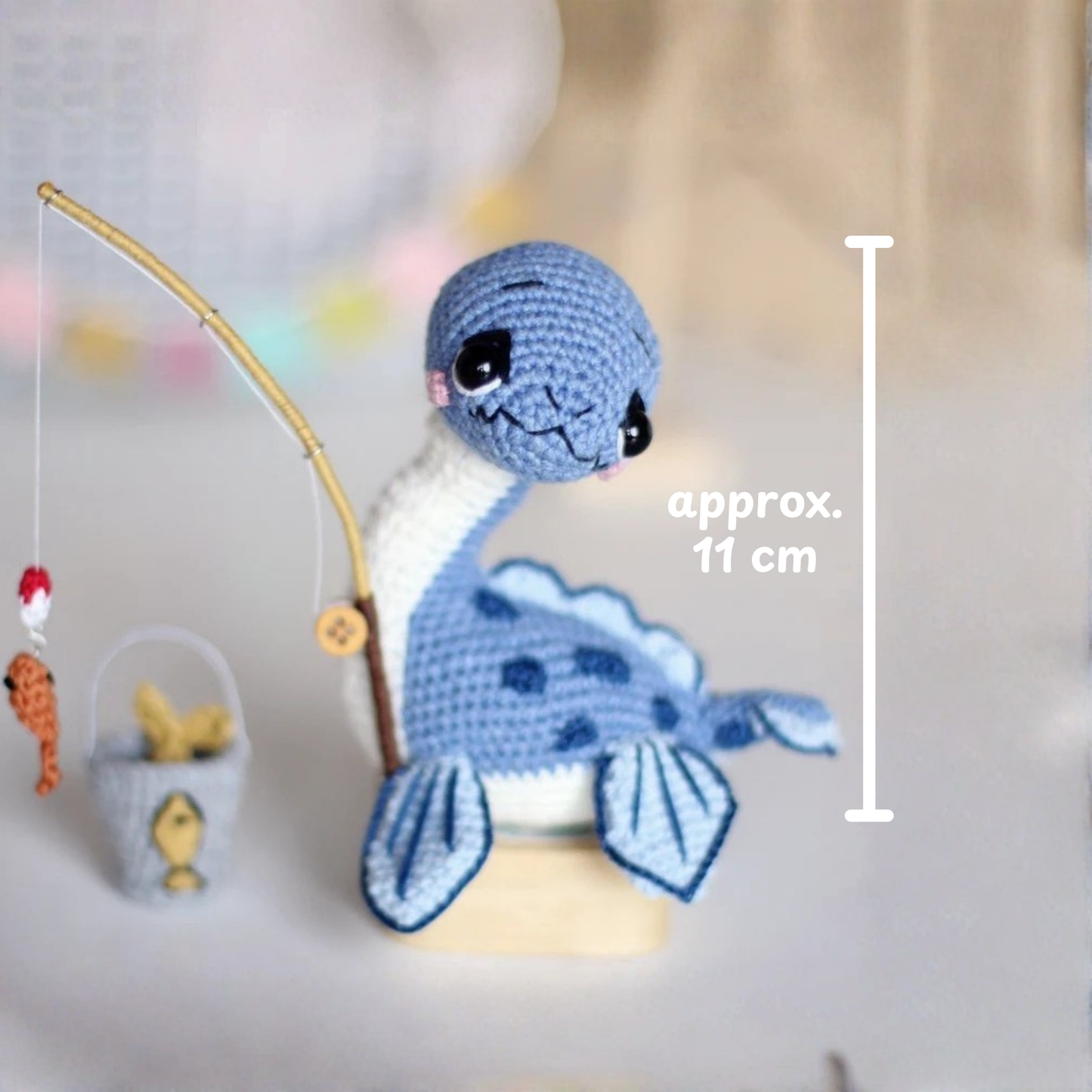 Crochet Plesiosaurus (Nessie) Amigurumi Pattern