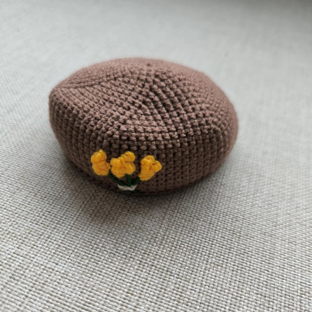 Crochet Pompom Purin Pattern