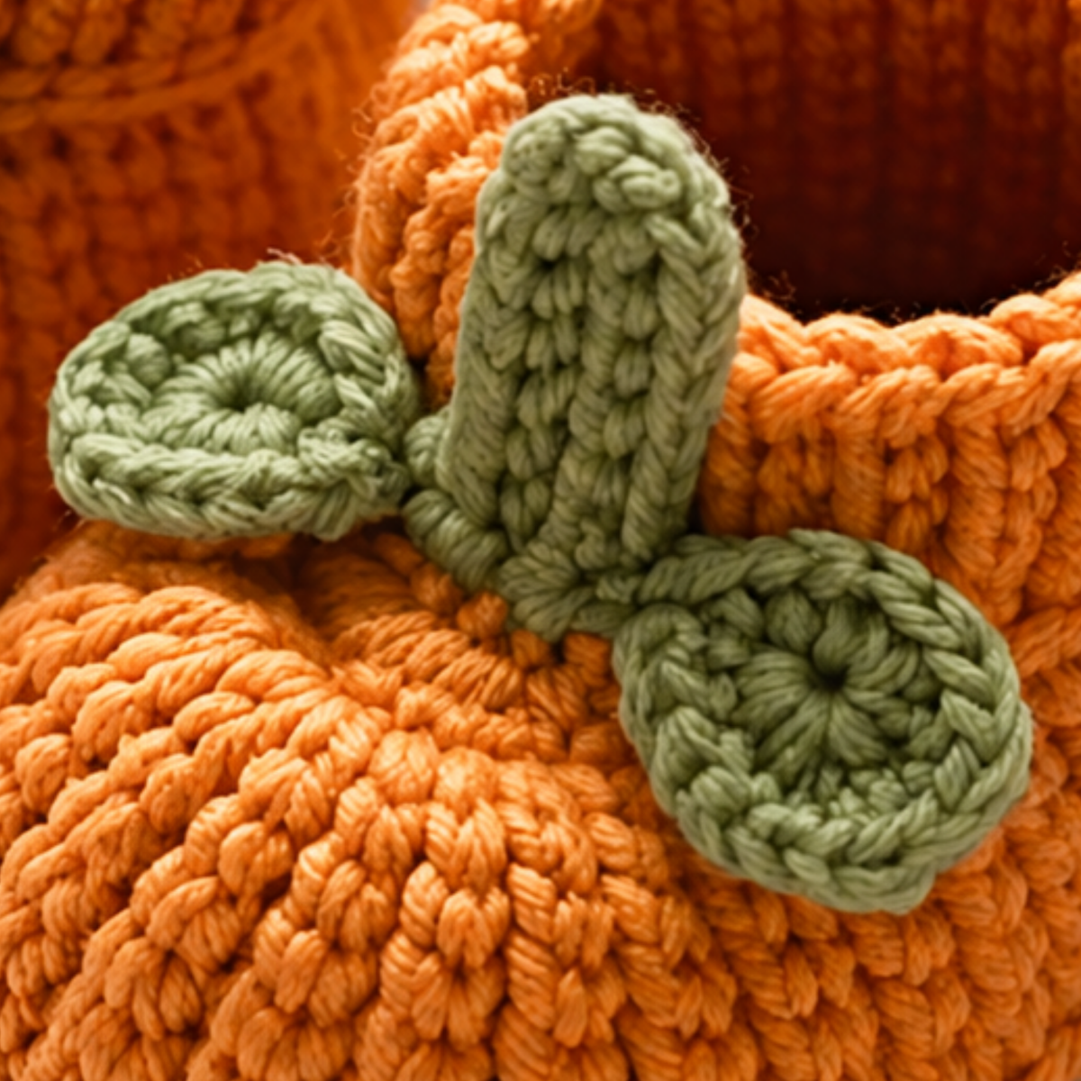 Crochet Pumpkin Baby Booties Pattern (3 Sizes)