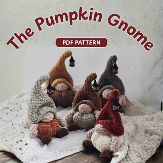 Crochet Pumpkin Gnome Pattern