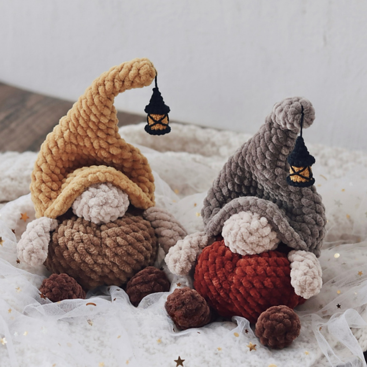 Crochet Pumpkin Gnome Pattern