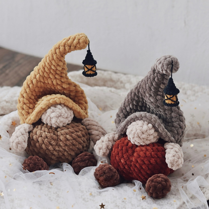 Crochet Pumpkin Gnome Pattern