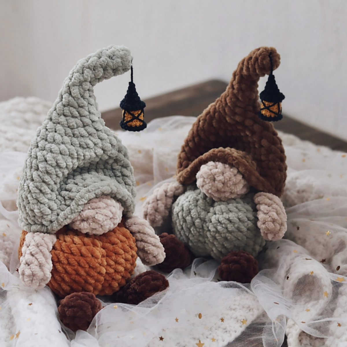 Crochet Pumpkin Gnome Pattern