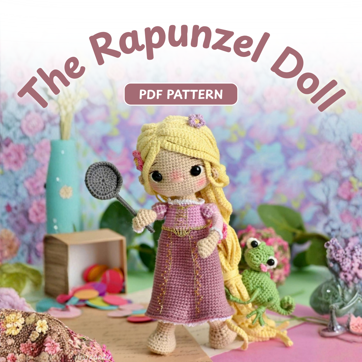 Crochet Princess Rapunzel Pattern