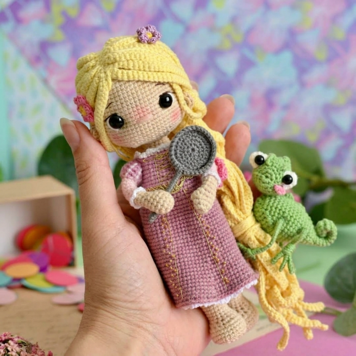 Crochet Princess Rapunzel Pattern
