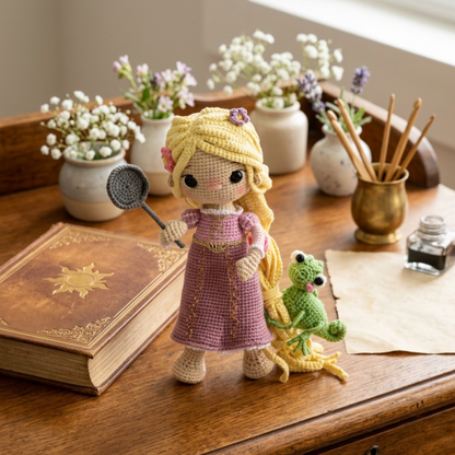 Crochet Princess Rapunzel Pattern
