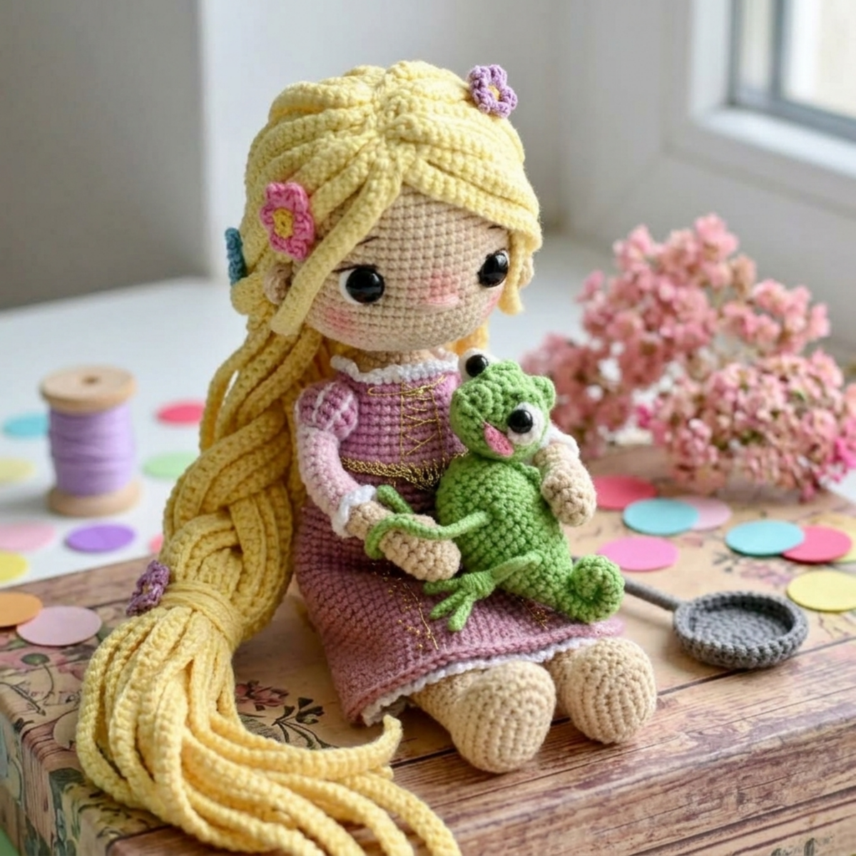 Crochet Princess Rapunzel Pattern