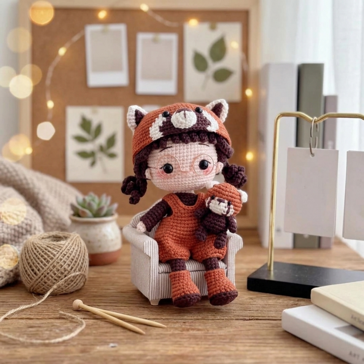 Crochet Red Panda Doll Pattern