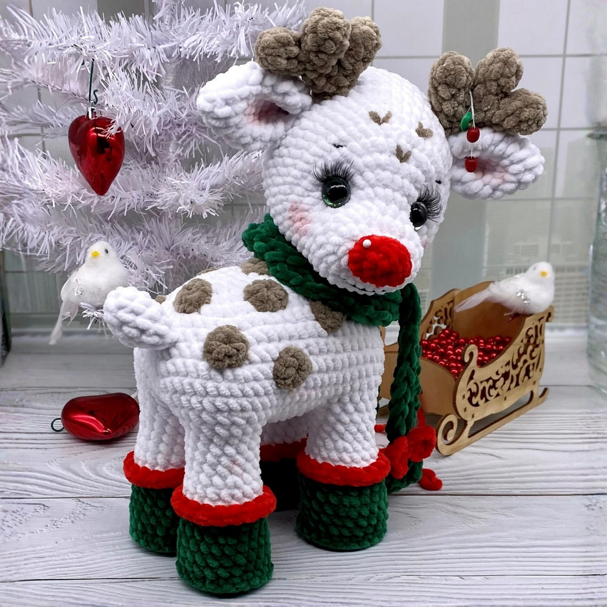 Crochet Reindeer Amigurumi Pattern