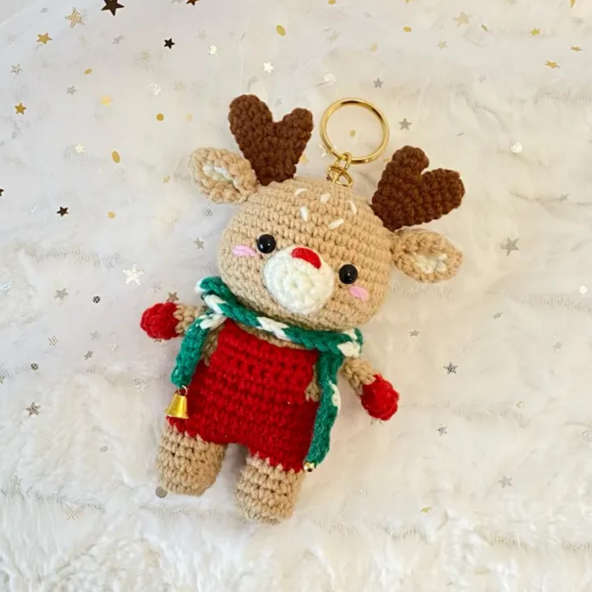 Crochet Xmas Reiny the Reindeer Brothers Pattern (3 in 1)