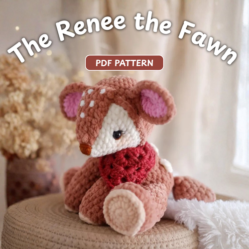 Crochet Renee the Fawn Plush Pattern