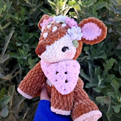Crochet Renee the Fawn Plush Pattern
