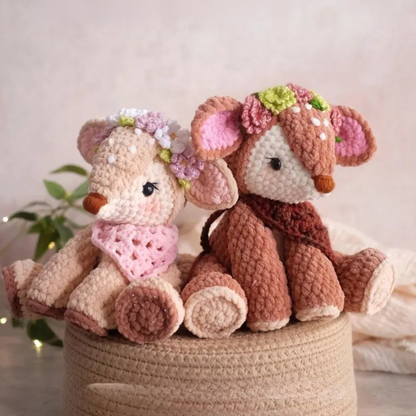 Crochet Renee the Fawn Plush Pattern