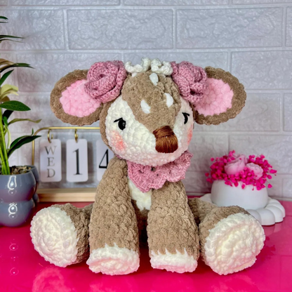 Crochet Renee the Fawn Plush Pattern