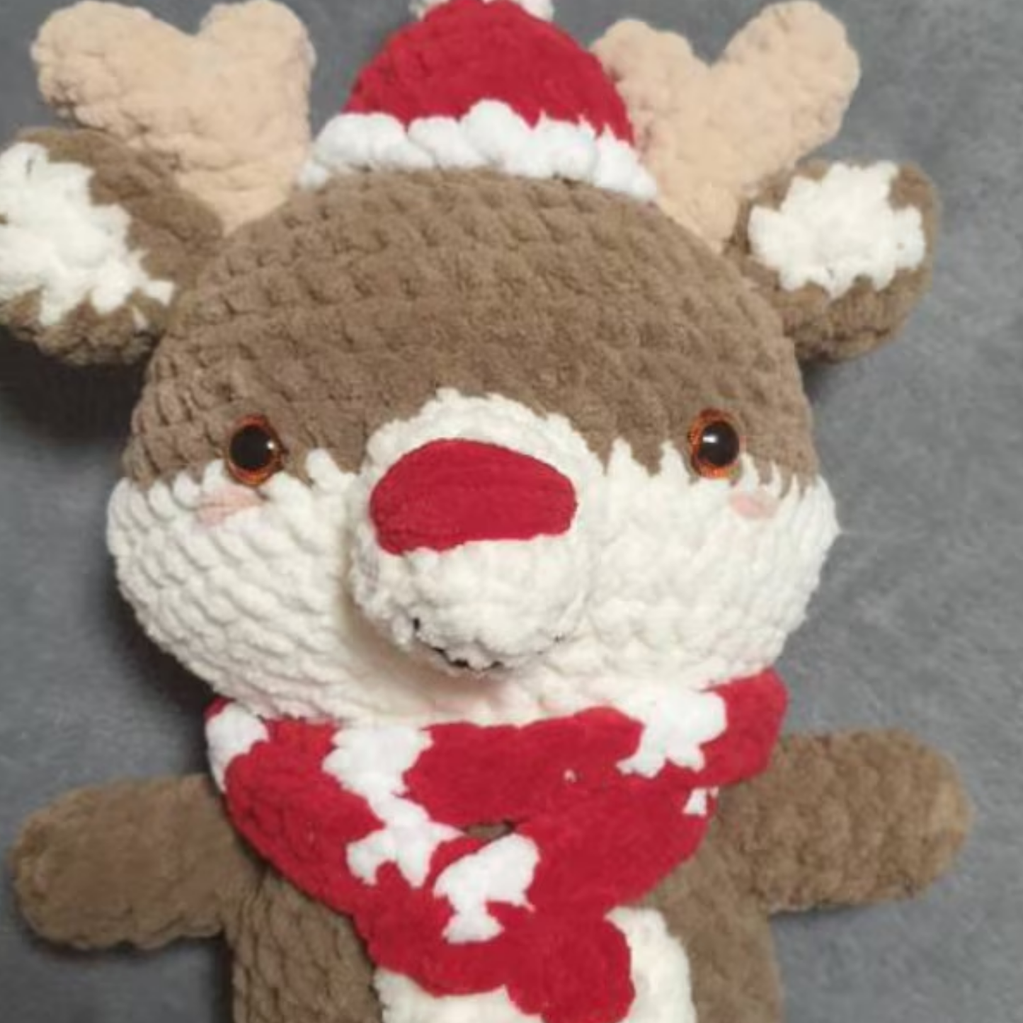 Crochet RENIE the Reindeer Amigurumi Pattern