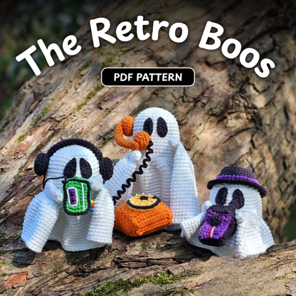 Crochet Retro Boos Pattern