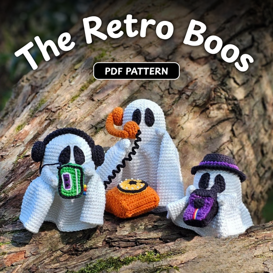 Crochet Retro Boos Pattern