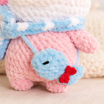 Crochet Christmas Bear Amigurumi Pattern