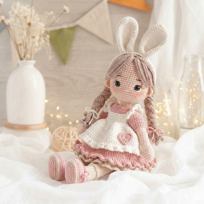 Crochet Doll Rosie Pattern