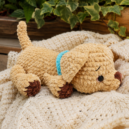 Crochet Sadie the Pup Amigurumi Pattern