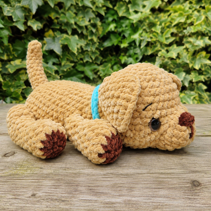 Crochet Sadie the Pup Amigurumi Pattern