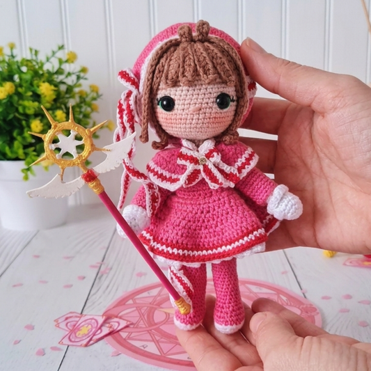 Crochet Sakura Card Captor Doll Pattern