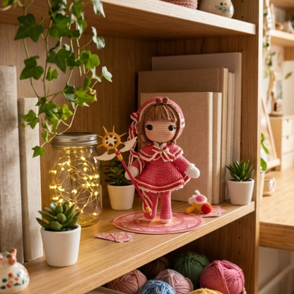 Crochet Sakura Card Captor Doll Pattern