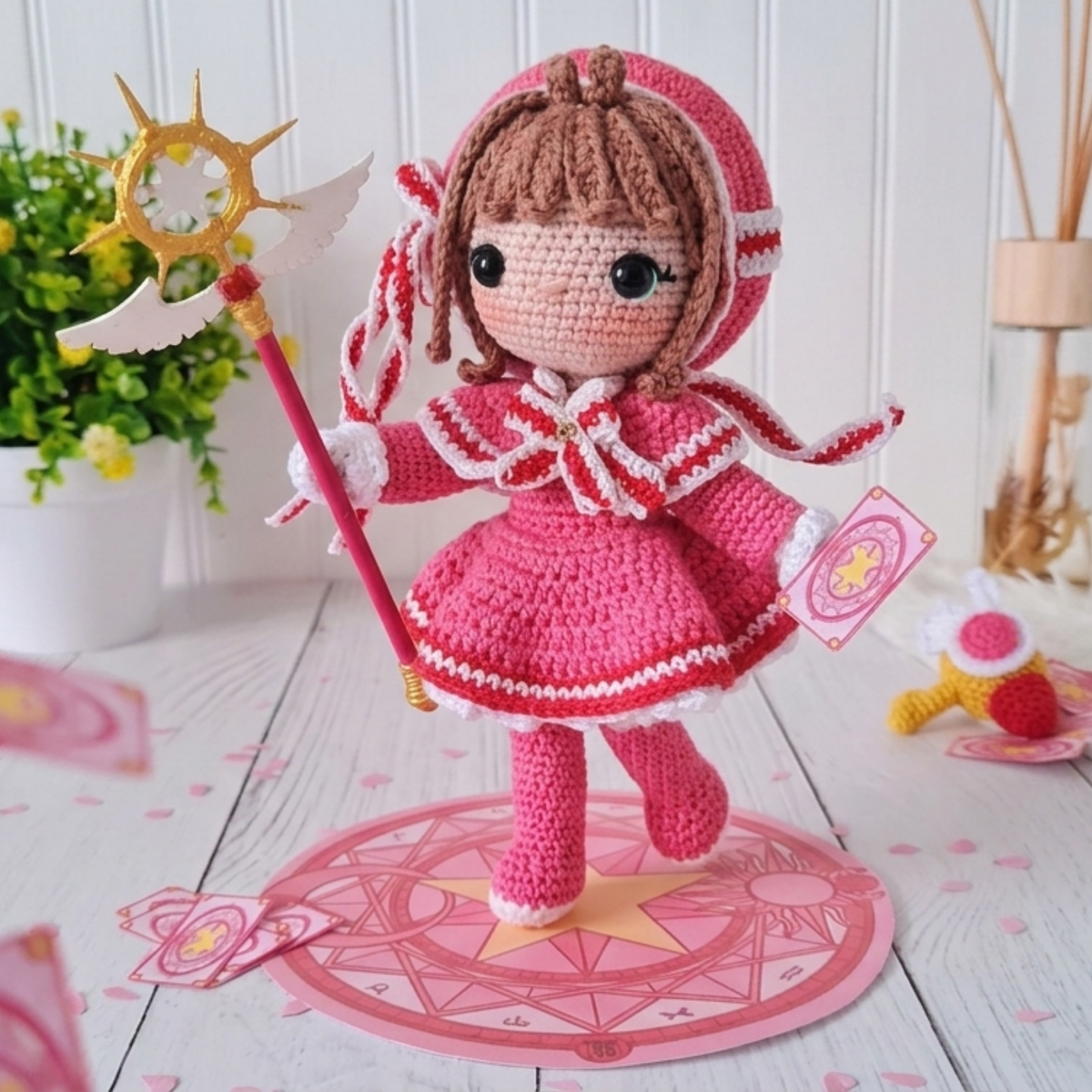 Crochet Sakura Card Captor Doll Pattern