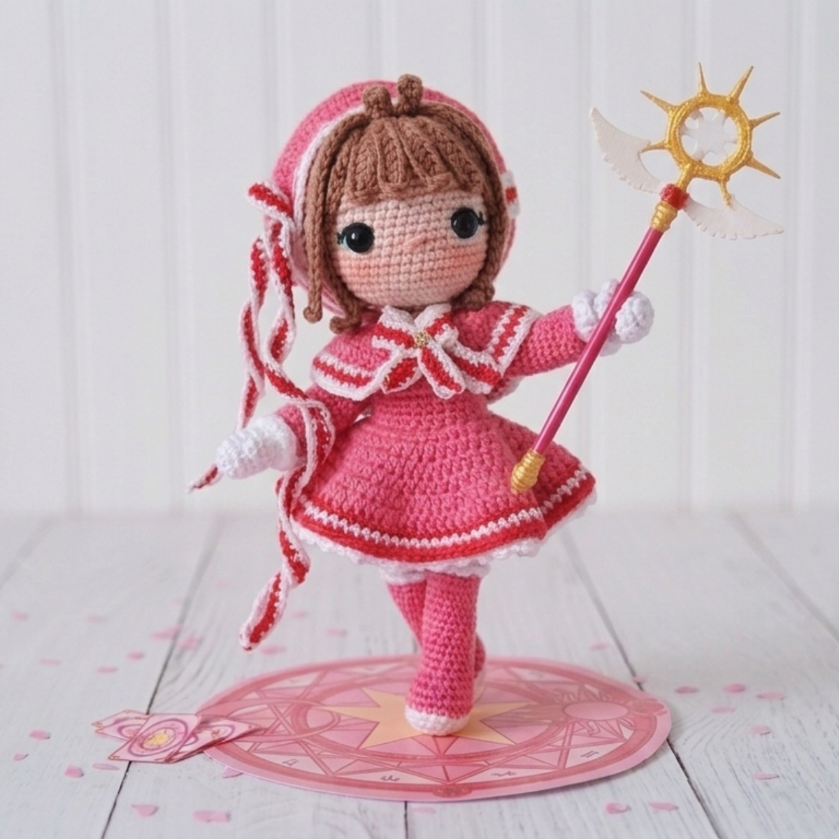 Crochet Sakura Card Captor Doll Pattern