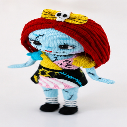 Crochet Halloween Sally Doll Pattern