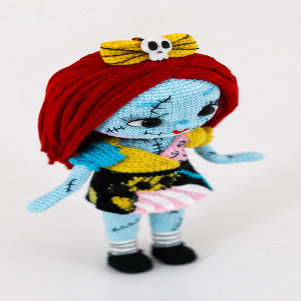 Crochet Halloween Sally Doll Pattern