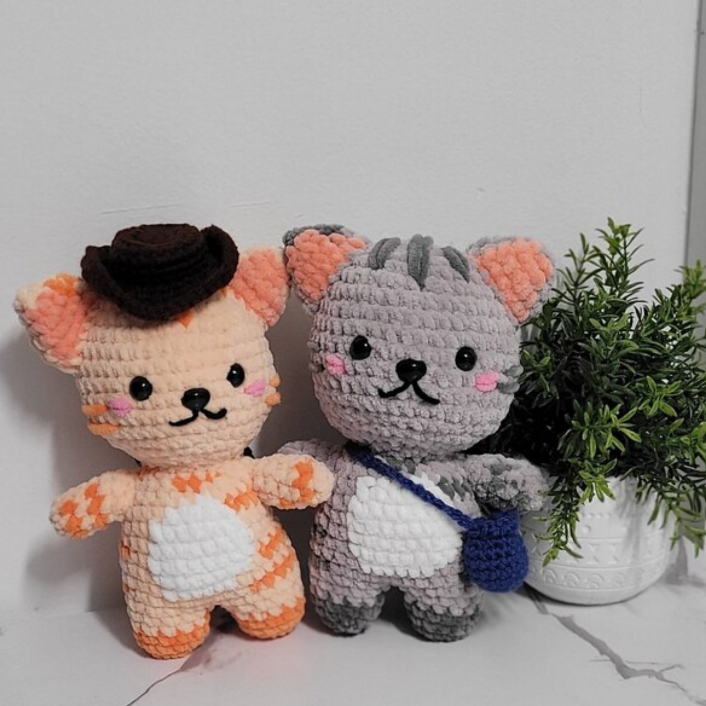 Crochet Sam the MEOW Cat Amigurumi Pattern