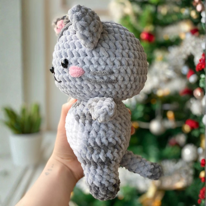 Crochet Sam the MEOW Cat Amigurumi Pattern