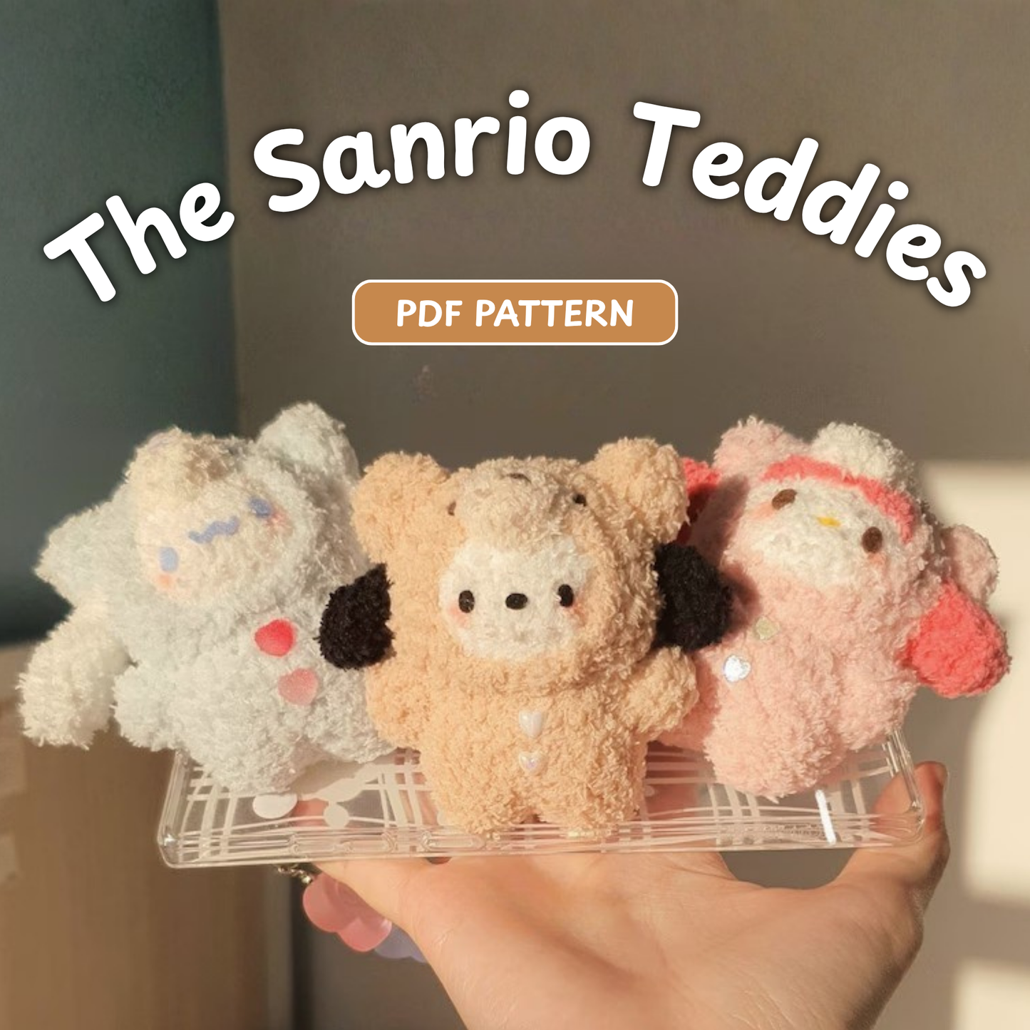 Crochet Teddy Costume Dolls Amigurumi Pattern