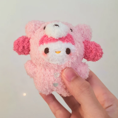 Crochet Teddy Costume Dolls Amigurumi Pattern